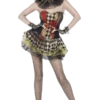 Smiffys All Womens Costumes Adult Zombie Clown Costume