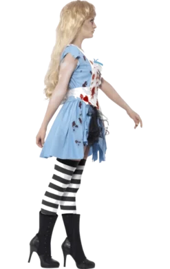 Smiffys Adult Zombie Alice In Wonderland Costume