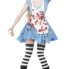 Smiffys Adult Zombie Alice In Wonderland Costume