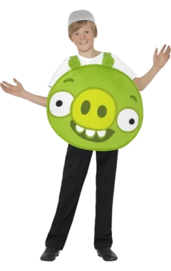 Smiffys Kids Child Angry Birds Green Pig Costume