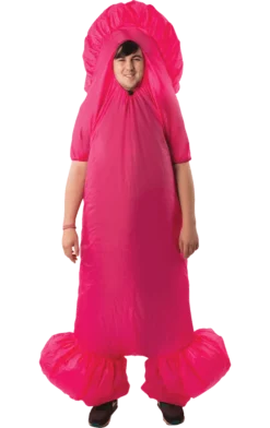 Orion Costumes Adult Pink Inflatable Penis Fancy Dress Costume