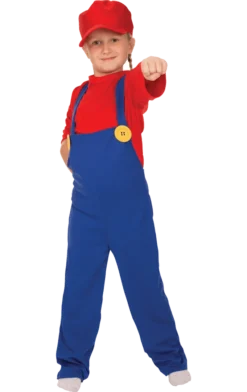 Orion Costumes Child Super Plumber Costume