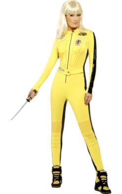 Smiffys Adults Official Adult Kill Bill Uma Thurman Costume