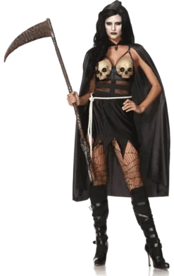 Morris Costumes Leg Avenue Death Dealer Costume Adults