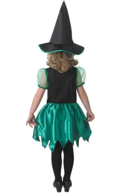 Rubies All Girls Costumes Child Green Spider Witch Costume