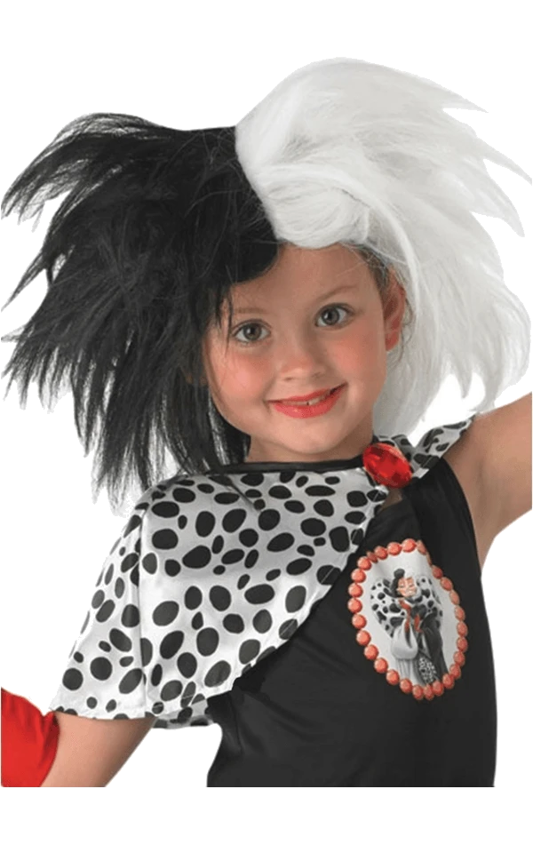 Rubies Accessories Kids Disney Cruella De Vil Wig