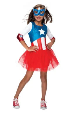 Rubies Childfens Avengers Metallic American Dream Costume