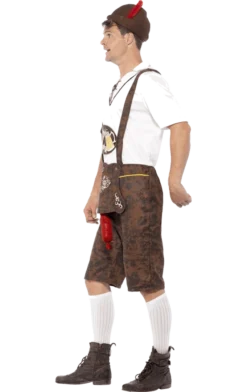 Smiffys All Mens Costumes Adult Brad Wurst Costume