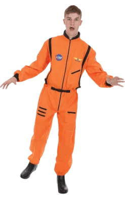 Orion Costumes Mens Orange Astronaut Costume