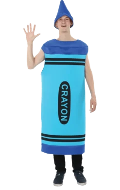 Orion Costumes All Mens Costumes Adult Blue Crayon Costume