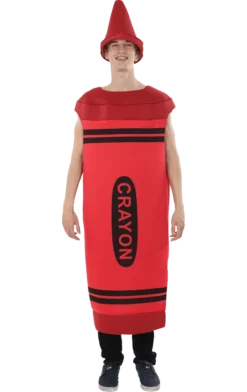 Orion Costumes Adult Red Crayon Costume