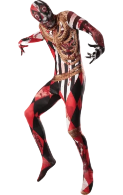 Rubies Adult Halloween Acro-Splat Second Skin Suit