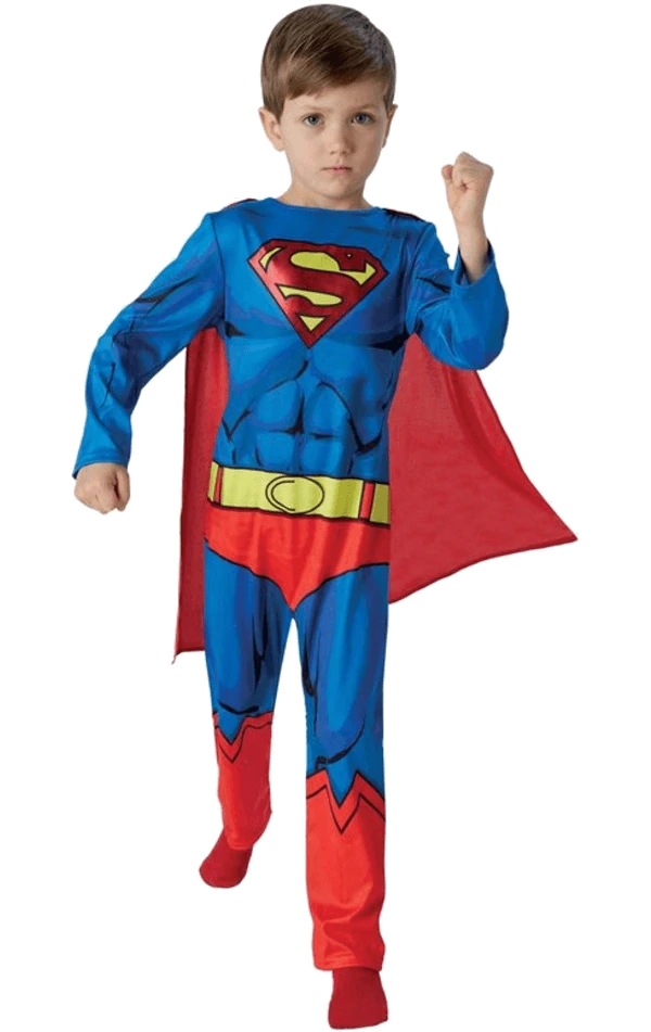 Rubies Kids Comic Book Superman Costume All Boys Costumes