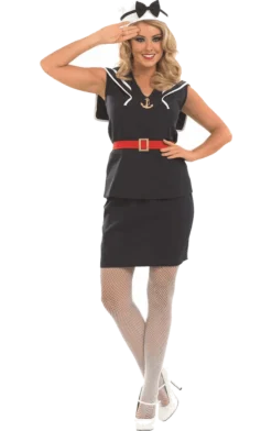 Fun Shack Adult Pin Up Sailor Girl Costume