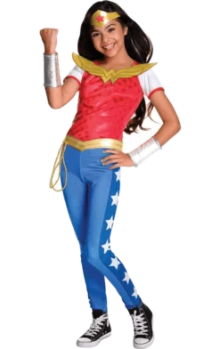 Rubies Child Deluxe Wonder Woman Costume All Girls Costumes