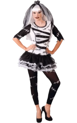 Fiesta Guirca Adult Halloween Monster Bride Costume