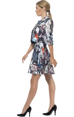 Smiffys All Womens Costumes Adult Womens Zombie Stand Out Suit