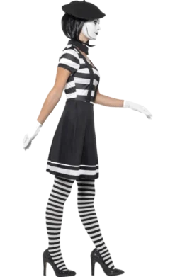 Smiffys Womens Mime Artist Costume