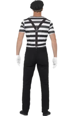 Smiffys Adults Adult Gentleman Mime Artist Costume