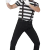 Smiffys Adults Adult Gentleman Mime Artist Costume
