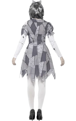 Smiffys All Womens Costumes Adult Damaged Doll Halloween Costume