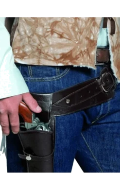 Smiffys Adult Western Wandering Gunman Belt And Holster
