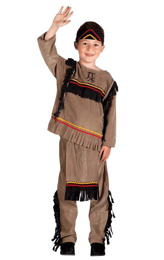Boland World Book Day Kids Indian Big Bear Costume