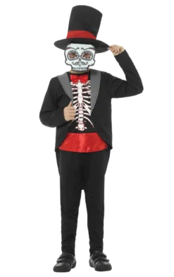 Smiffys Day Of The Dead Boy Halloween