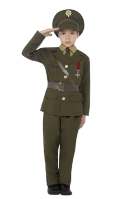 Smiffys Child Army Officer Costume