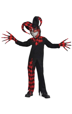 Amscan Kids Krazed Jester Costume Halloween