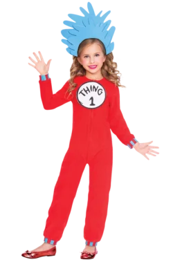 Amscan Thing One & Thing Two Costume All Girls Costumes