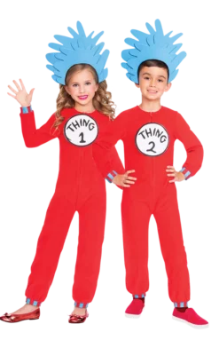 Amscan Thing One & Thing Two Costume All Girls Costumes