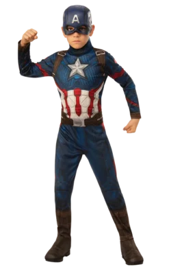 Rubies Kids Captain America Costume World Book Day