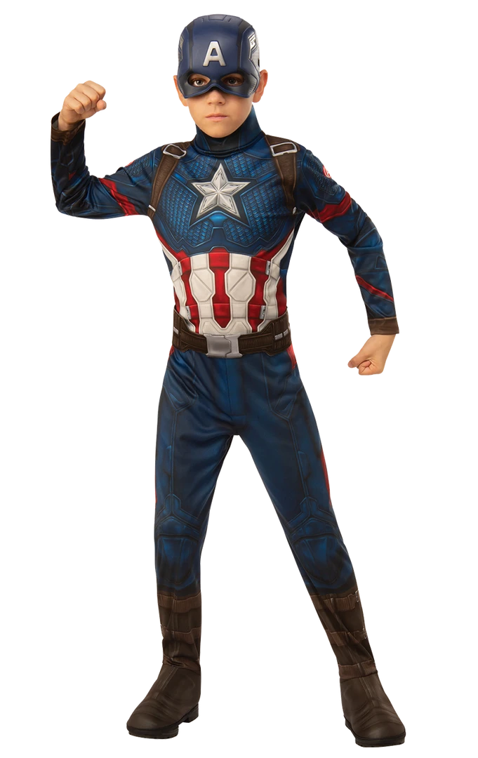 Rubies Kids Captain America Costume World Book Day