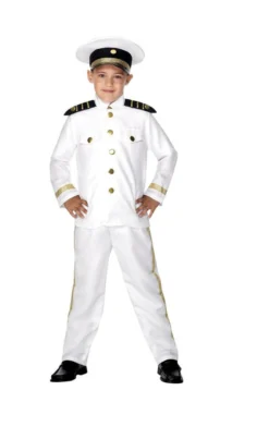 Smiffys All Boys Costumes Child Captain Costume