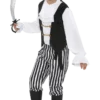 Smiffys All Boys Costumes Child Pirate Costume