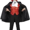 Smiffys Child Dracula Boy Costume Halloween
