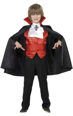Smiffys Child Dracula Boy Costume Halloween