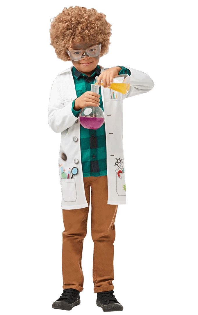 Rubies All Girls Costumes Mad Scientist Kids