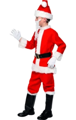 Smiffys Child Deluxe Santa Costume Christmas