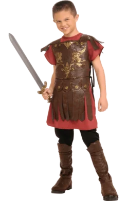 Rubies Child Gaius Roman Gladiator Fancy Dress Costume Around The World