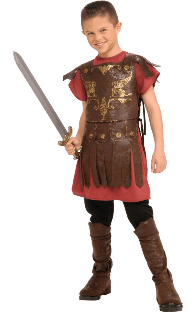 Rubies Child Gaius Roman Gladiator Fancy Dress Costume Around The World