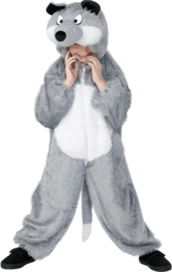 Smiffys Child Wolf Costume All Girls Costumes