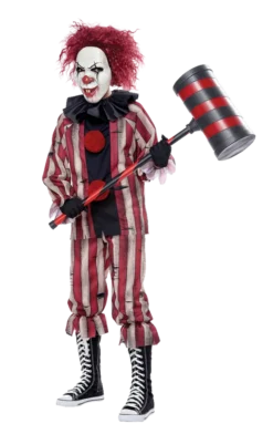 California Costumes Kids Nightmare Clown Costume