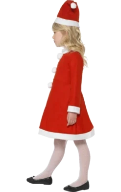 Smiffys Child Santa Girl Costume