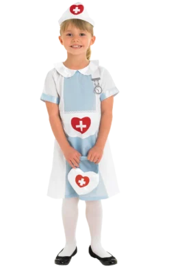 Rubies Child Nurse Uniform Book Week Fancy Dress Costume All Girls Costumes