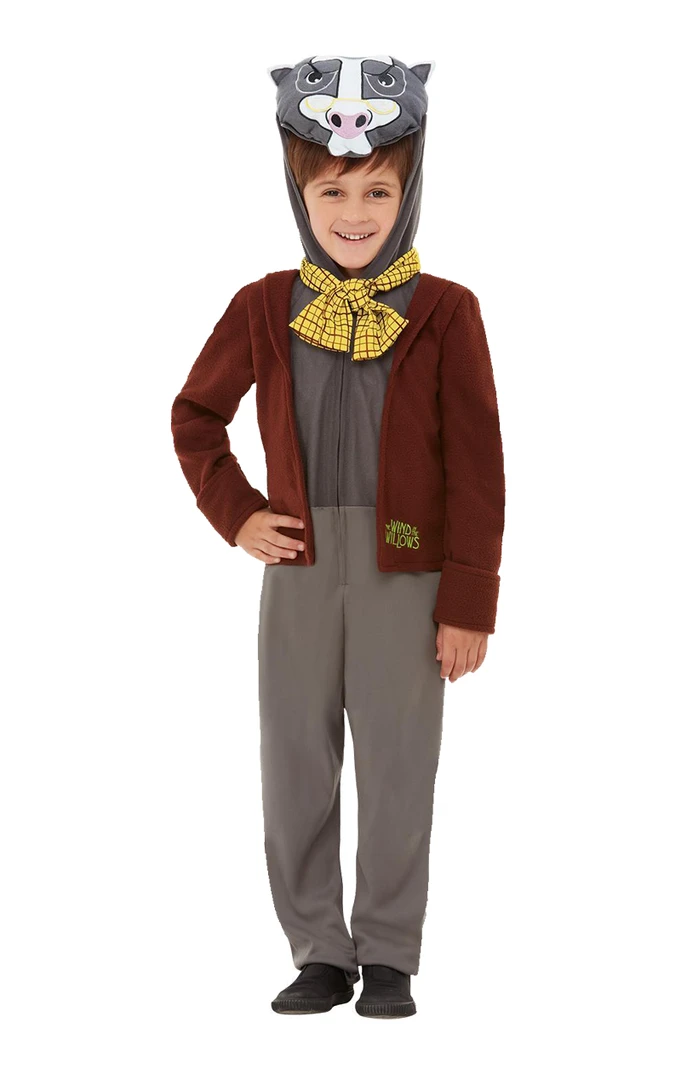 Smiffys Kids Wind In The Willows Badger Costume All Girls Costumes
