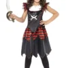 Smiffys Child Gothic Pirate Costume All Girls Costumes