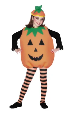 Smiffys Child Pumpkin Halloween Costume All Girls Costumes