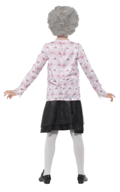 Smiffys Kids Gangsta Granny Costume All Girls Costumes